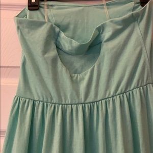 Mint green xhilaration strapless dress